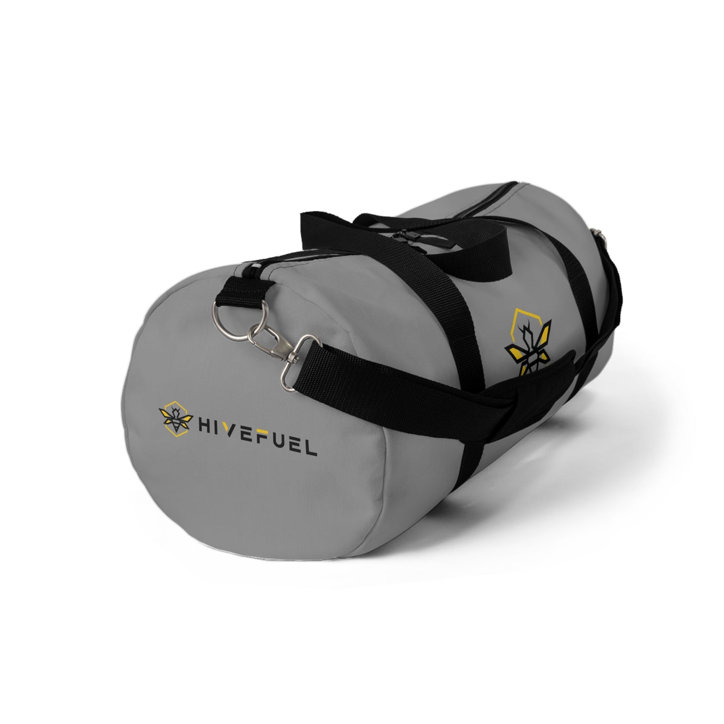 Hive Fuel Bee Grey Gym Duffel Bag