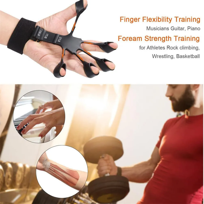 Silicone Finger Grip Device Stretcher