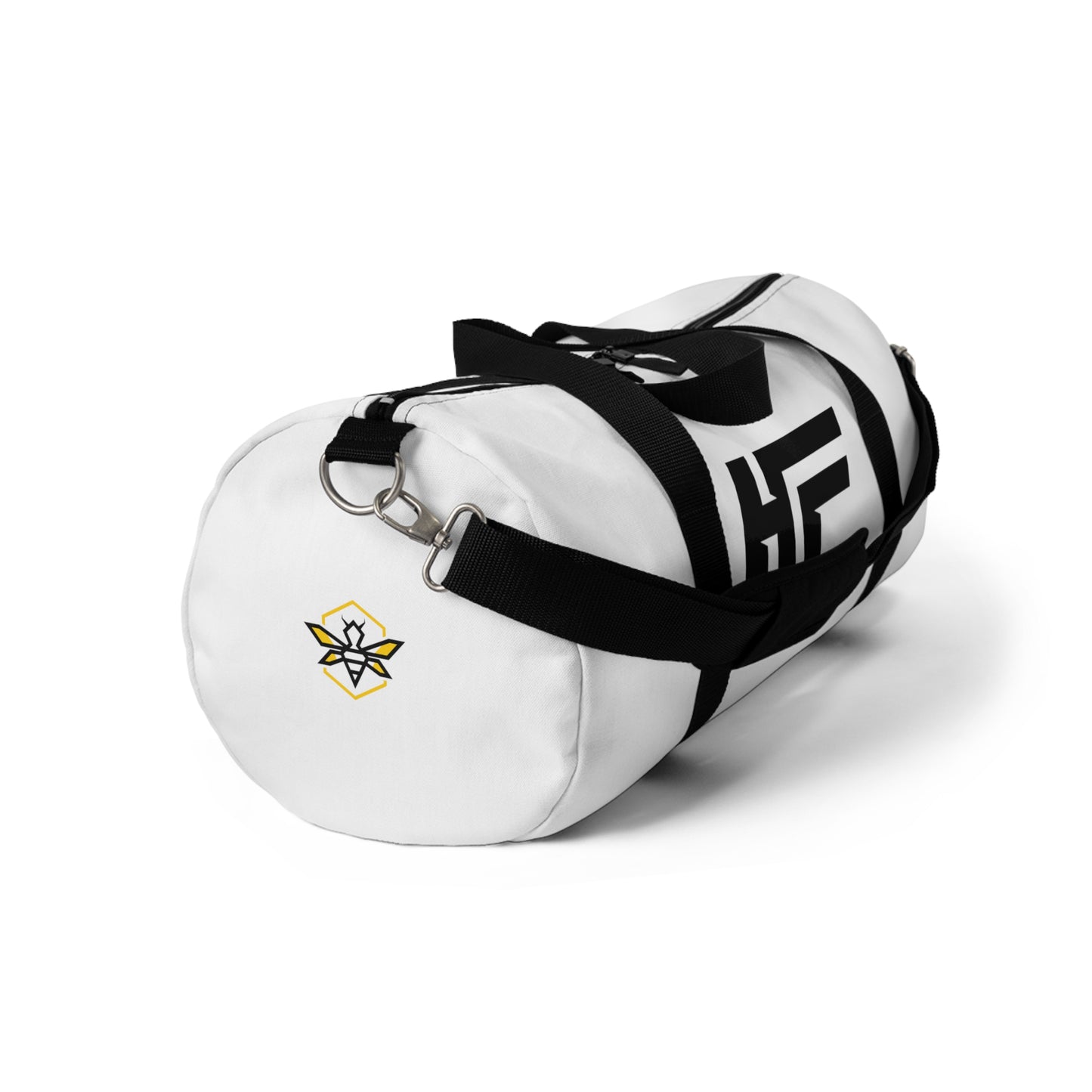 HF White Gym Duffel Bag