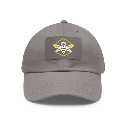 Hive Fuel Dad Hat with Leather Patch