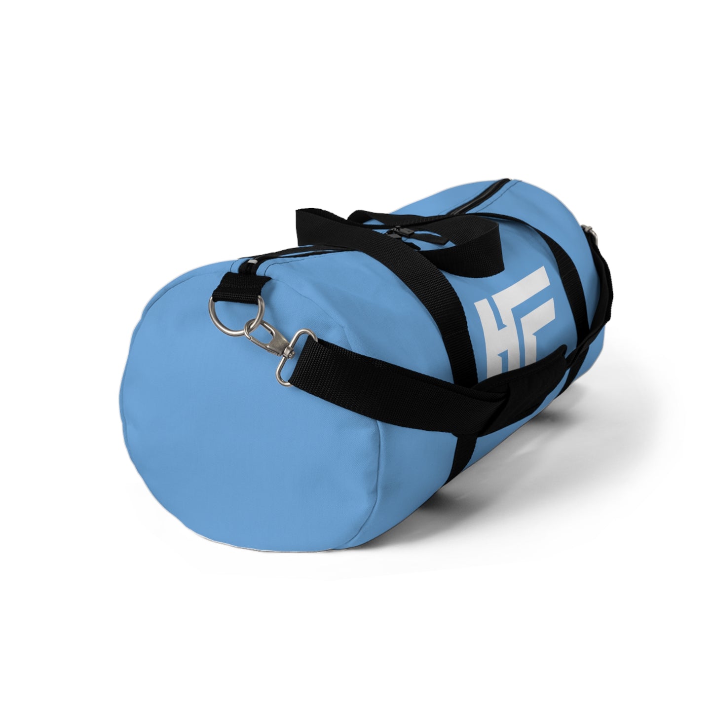 Light Blue Gym Duffel Bag