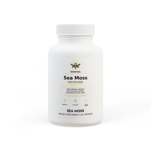 Hive Fuel Sea Moss Supplement (60 Capsules)