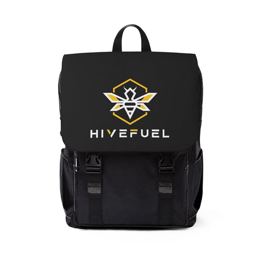Bee Small Unisex Casual Black Backpack