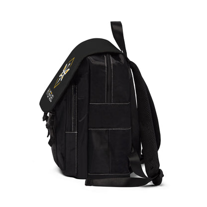 Bee Small Unisex Casual Black Backpack