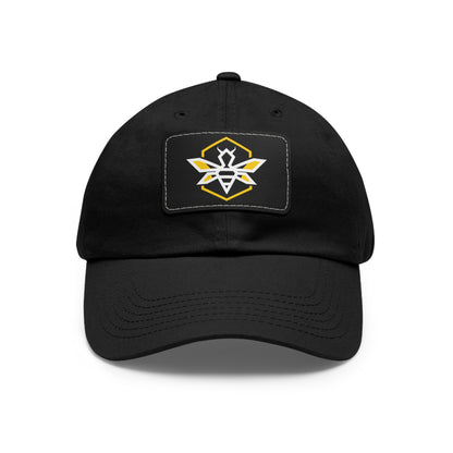 Hive Fuel Dad Hat with Leather Patch