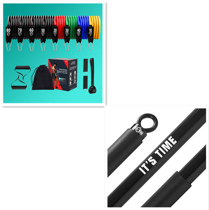 Fitness Equipment Tpe Latex 11 Piece Set Tensioner