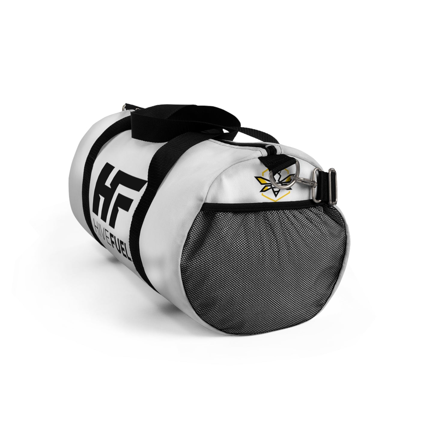 HF White Gym Duffel Bag