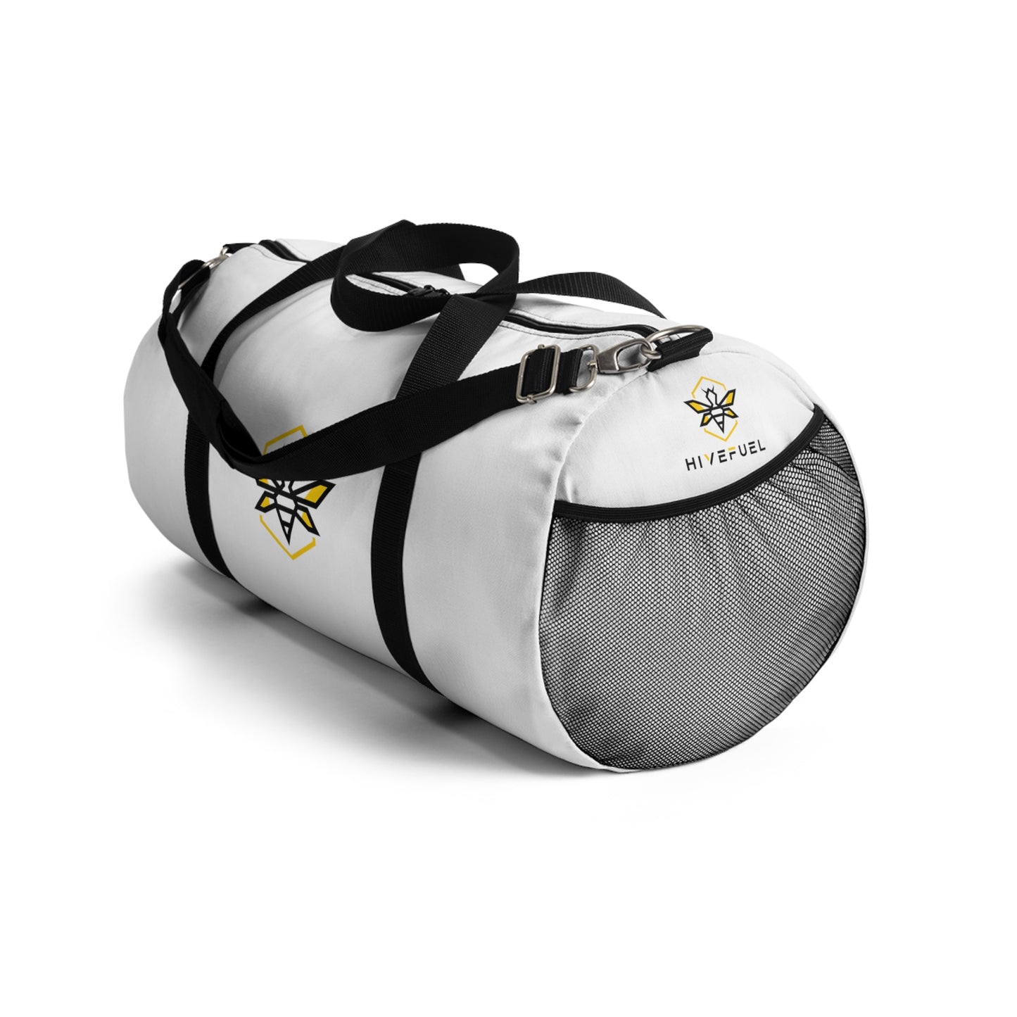 Hive Fuel Bee White Gym Duffel Bag