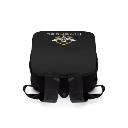 Bee Small Unisex Casual Black Backpack