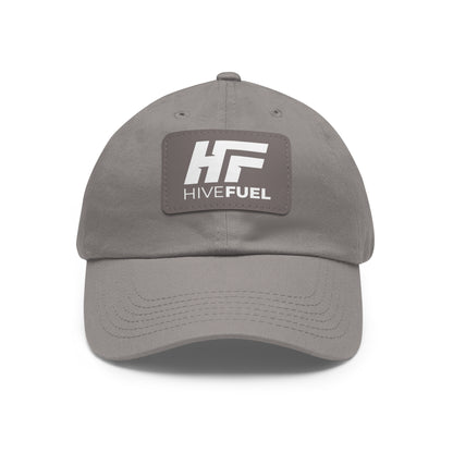 Hive Fuel Dad Hat with Leather Patch