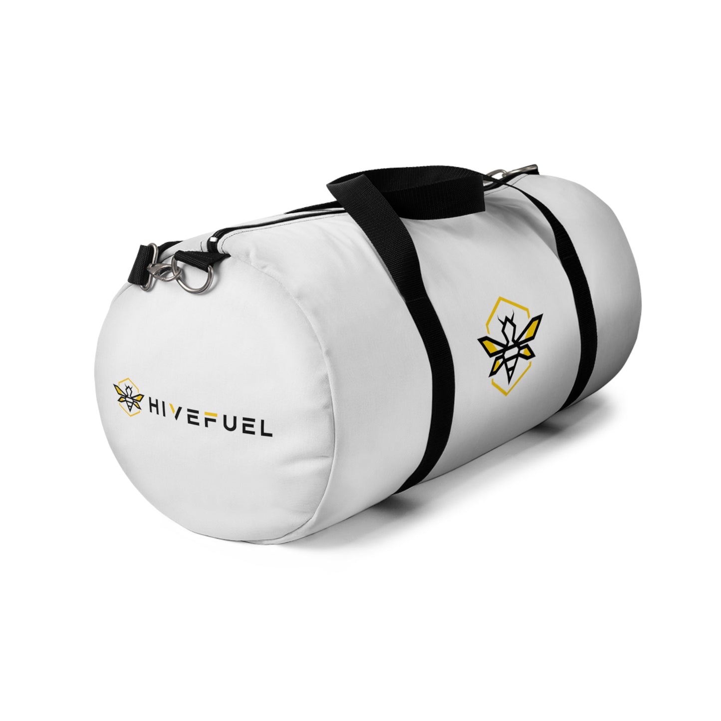 Hive Fuel Bee White Gym Duffel Bag