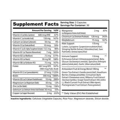 Hive Fuel Multivitamin for Men