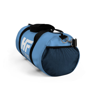 Light Blue Gym Duffel Bag