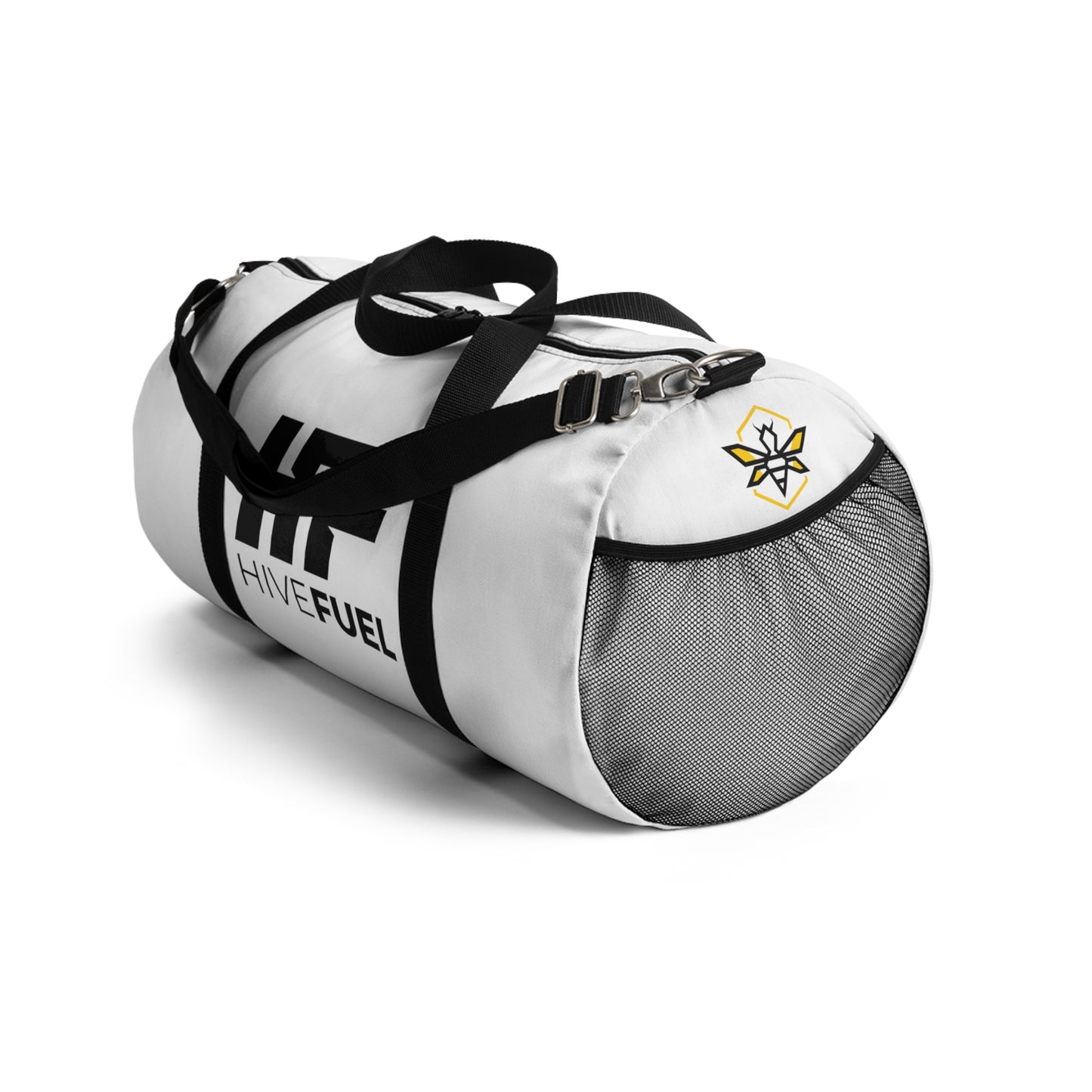 HF White Gym Duffel Bag