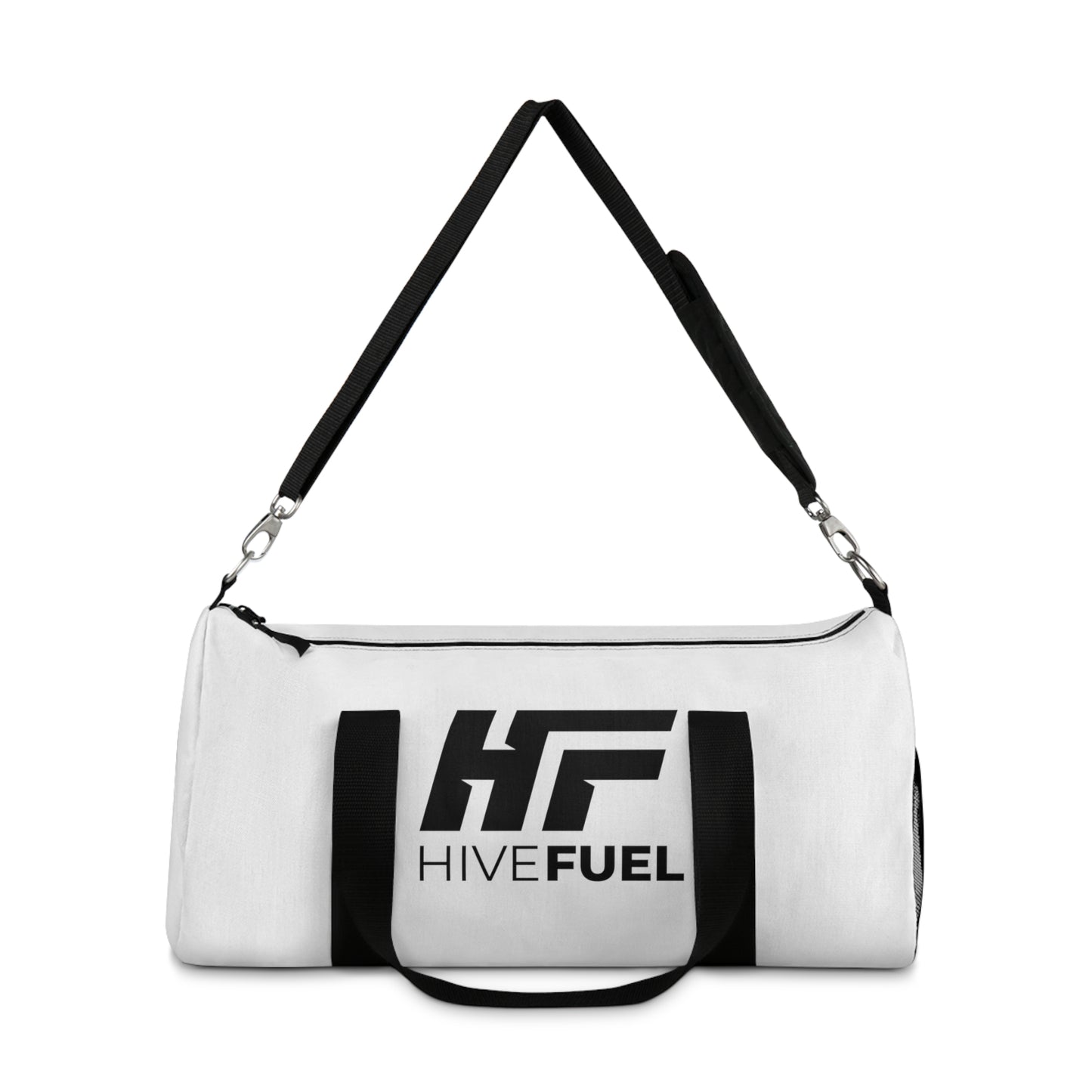 HF White Gym Duffel Bag