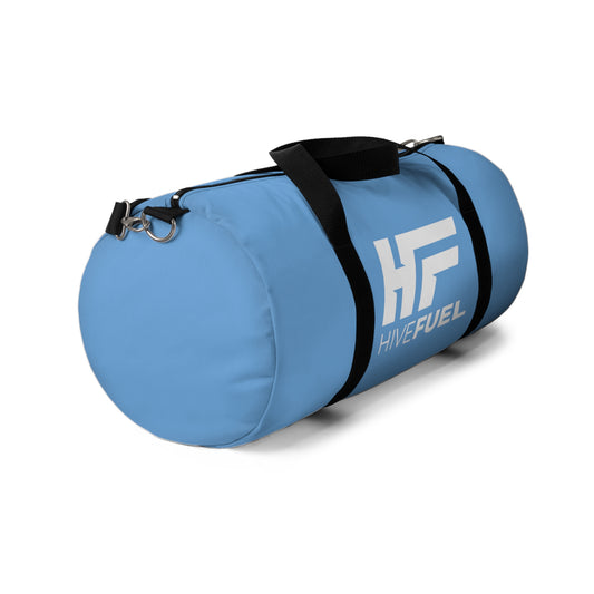 Light Blue Gym Duffel Bag