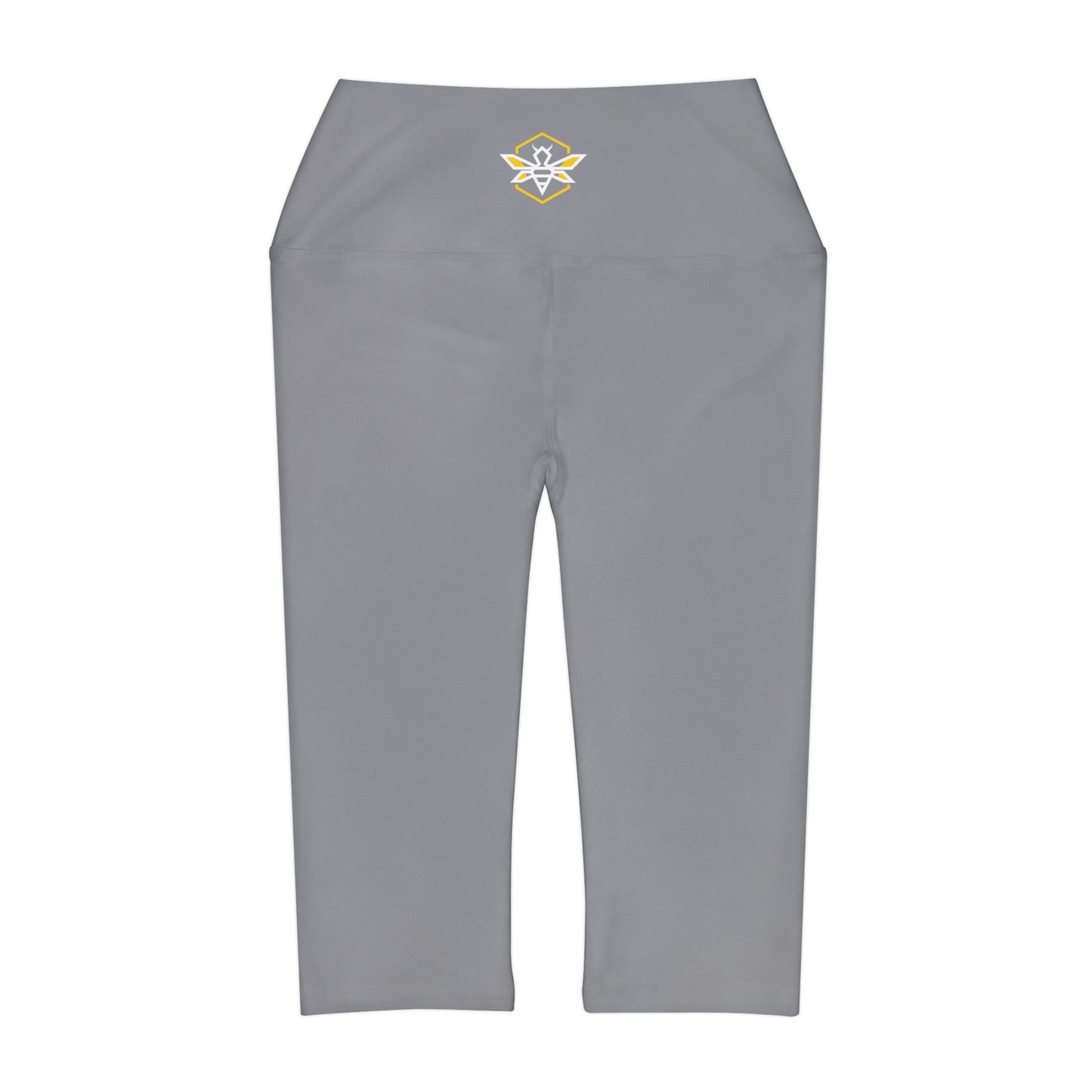 Grey Yoga Capri Leggings