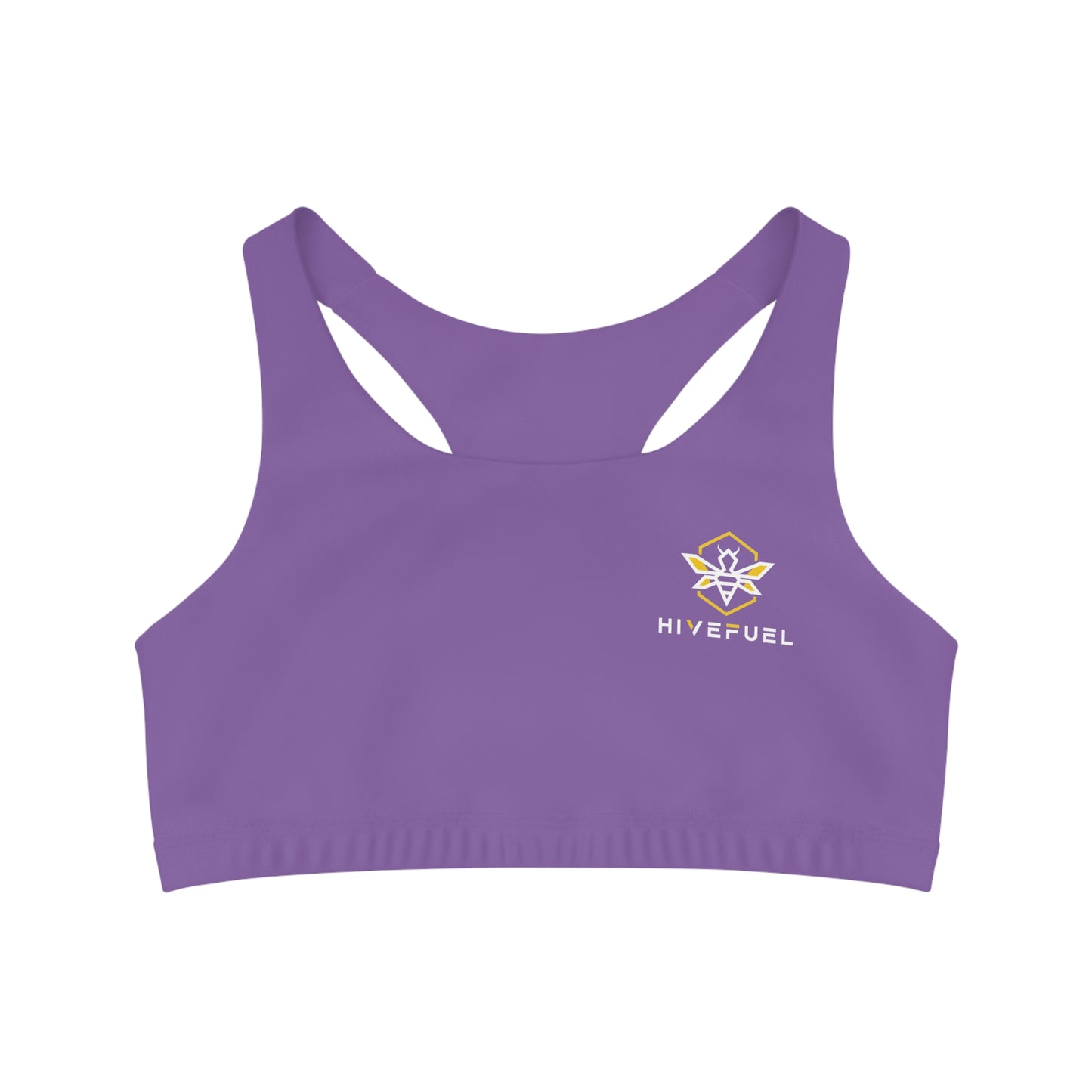 Purple Seamless Sports Bra