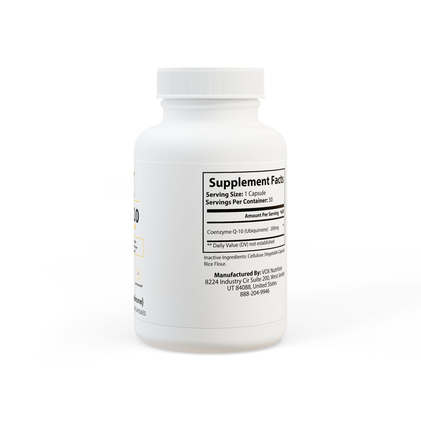 CoQ10 (Ubiquinone) Supplement