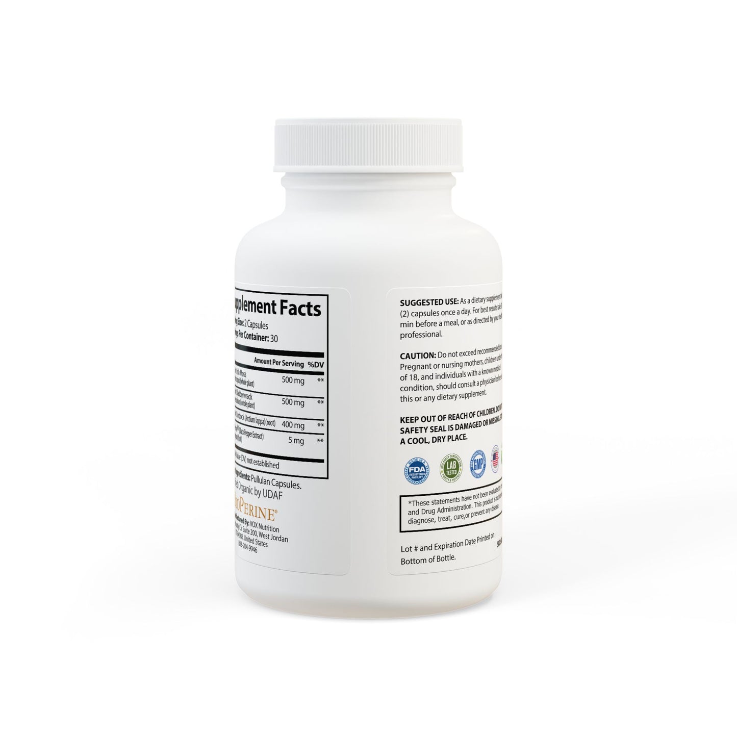 Hive Fuel Sea Moss Supplement (60 Capsules)