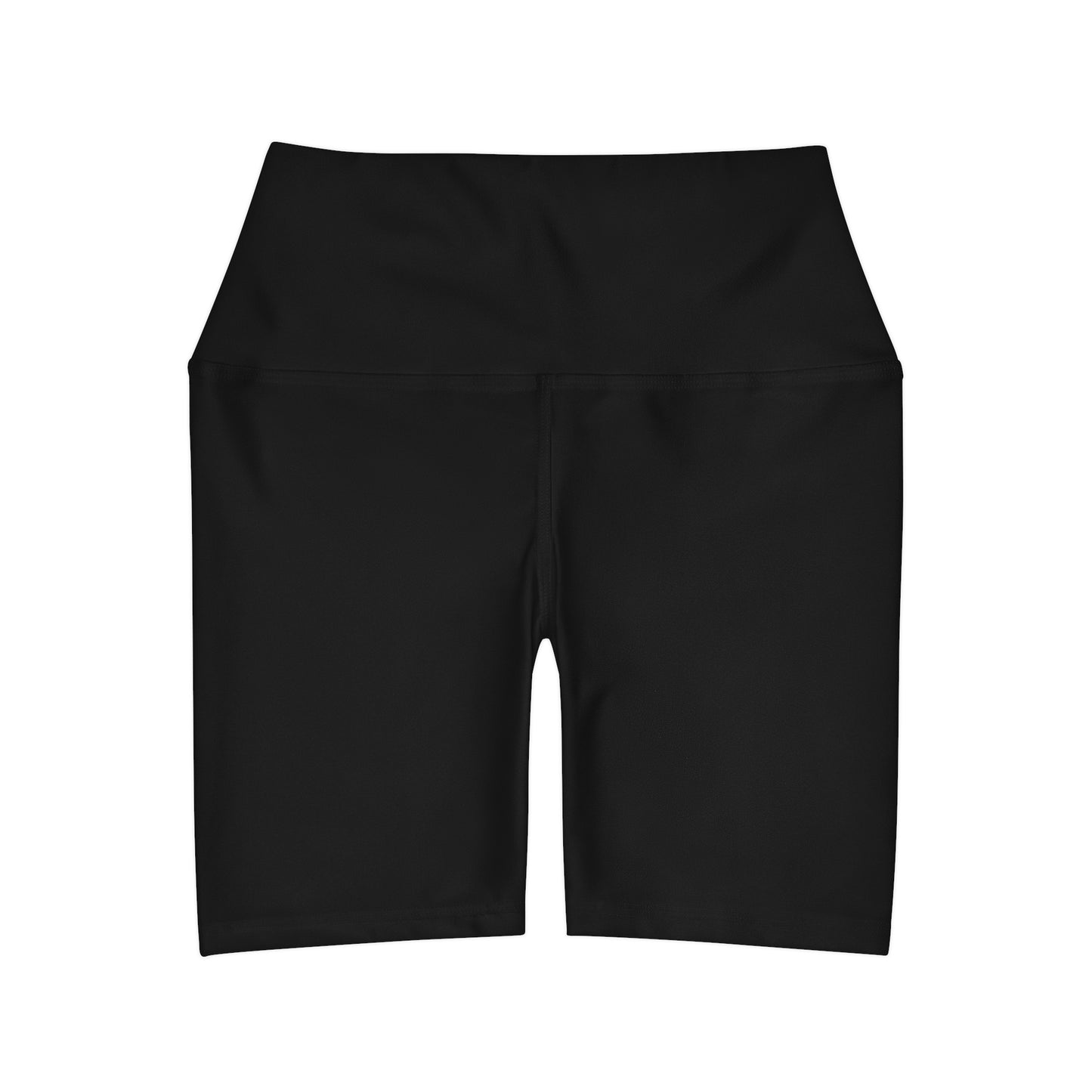 Black High Waisted Yoga Shorts