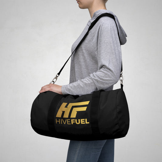 Black Gym Duffel Bag