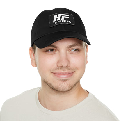 Hive Fuel Dad Hat with Leather Patch