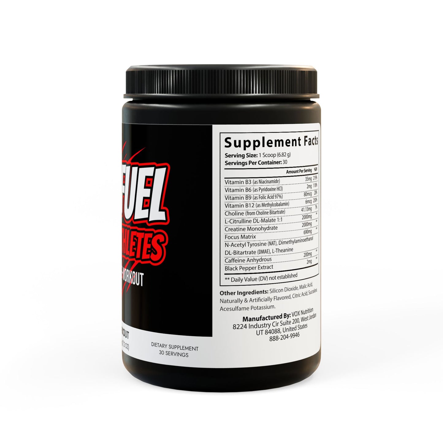 Hive Fuel Pre-Workout Supplement Fruit Punch