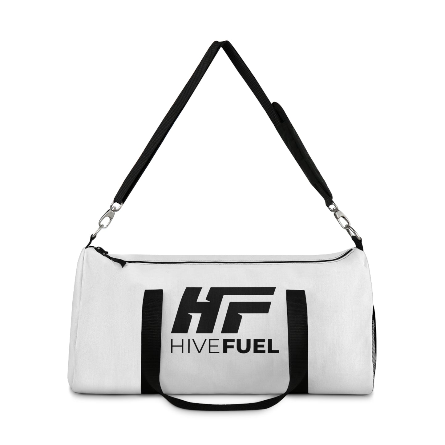 HF White Gym Duffel Bag