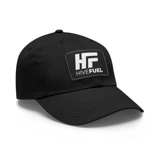 Hive Fuel Dad Hat with Leather Patch
