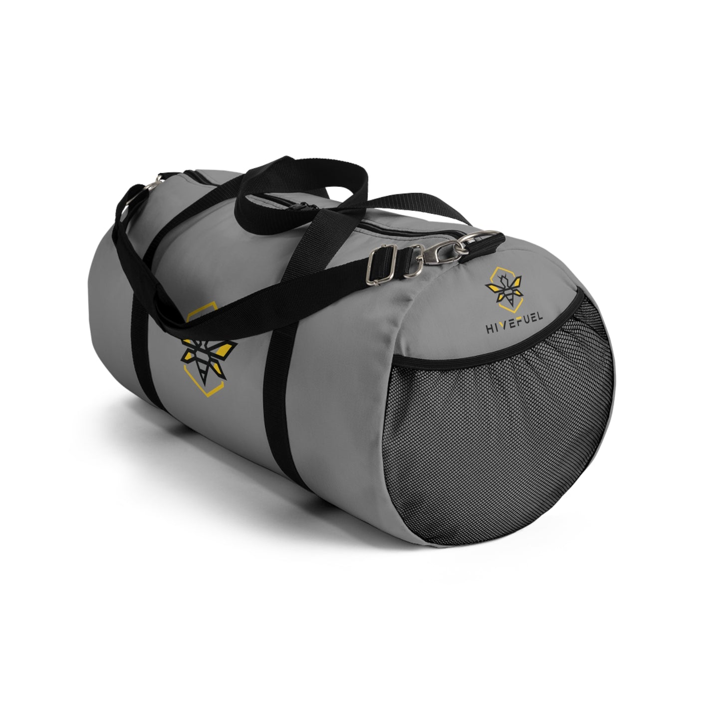 Hive Fuel Bee Grey Gym Duffel Bag