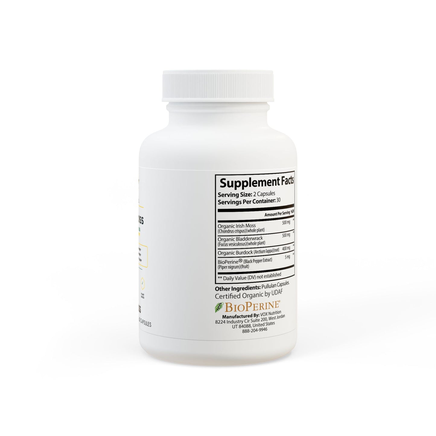Hive Fuel Sea Moss Supplement (60 Capsules)